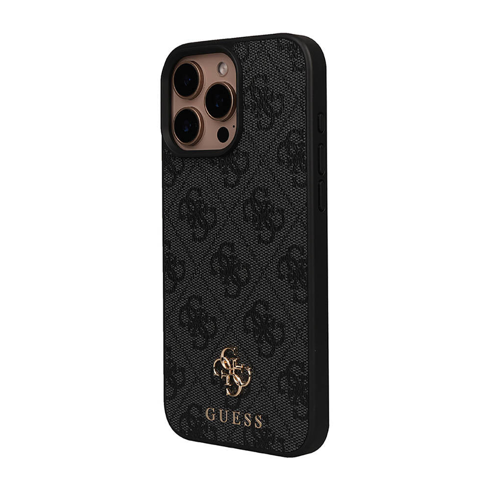 Guess iPhone 16 Pro Max Orjinal Lisanslı Magsafe Şarj Özellikli Small 4G Classic Telefon Kılıfı - 1 Guess iPhone 16 Pro Max Orjinal Lisanslı Magsafe Şarj Özellikli Small 4G Classic Telefon Kılıfı - 1